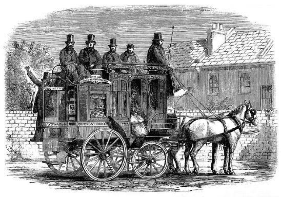 1. RAZVOJ AUTOBUSA KROZ POVIJEST 1.1. Omnibus Omnibus je naziv prvog organiziranog sustava javnog prijevoza. Prema jednoj verziji, nastao je u Nantesu u Francuskoj 1826.