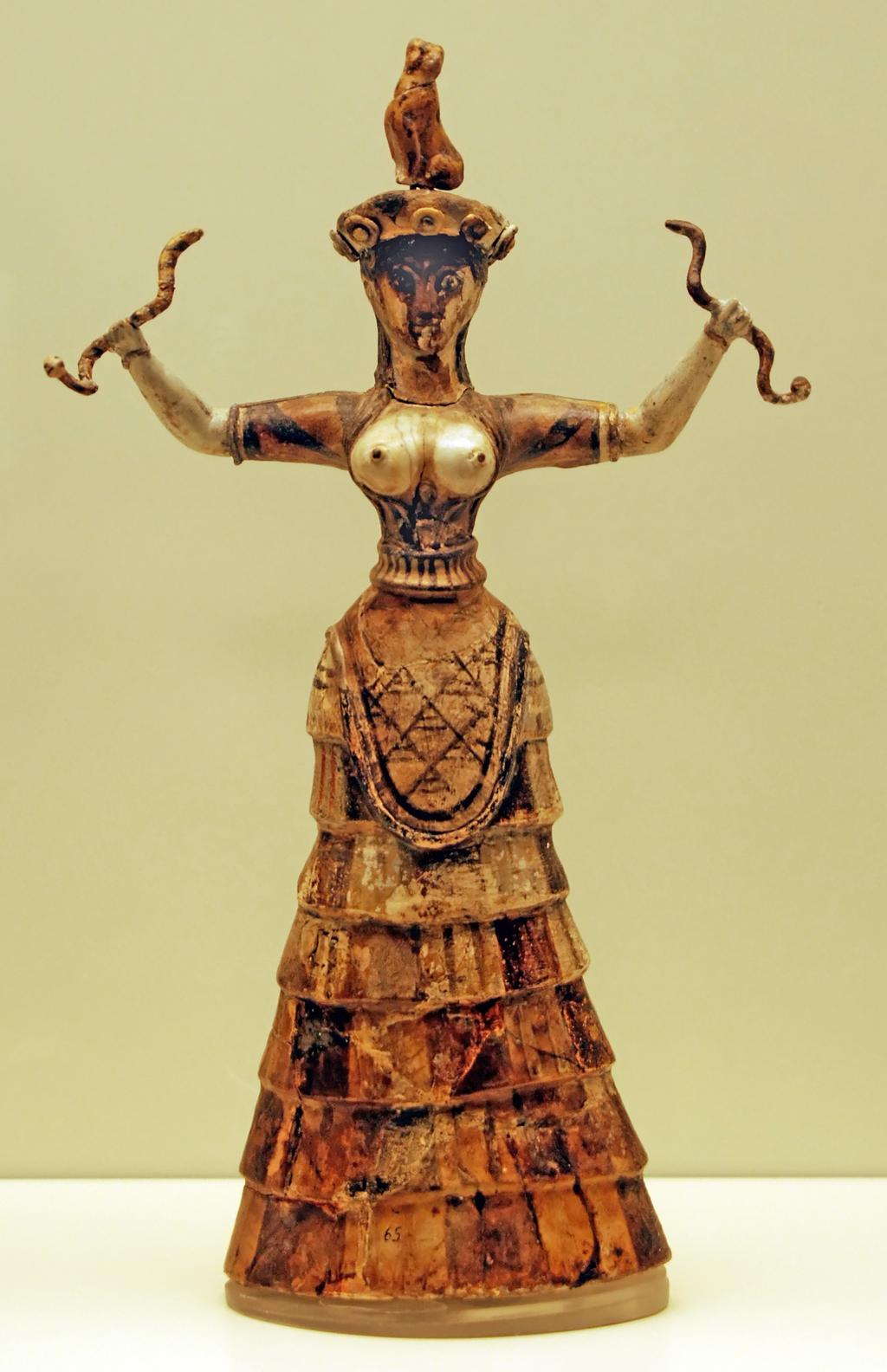 Minoan remains indicate that Minoan clothing fit the contours of the body and required knowledge of sewing techniques.
