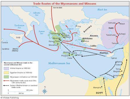An Economy Based on Trade Abundant resources and trade helped Minoans build a prosperous economy Unlike the early civilizations of Egypt and Mesopotamia, the success of the