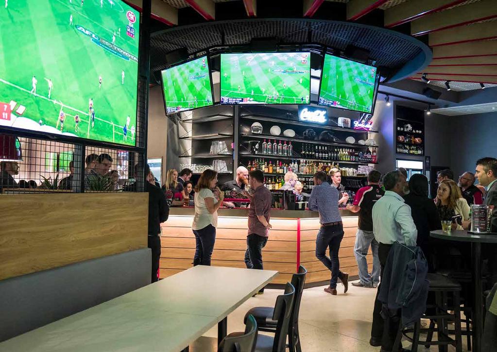 OUR VENUES Each Sporting Globe venue is designed from the ground up with a focus on providing the most amazing customer experience.