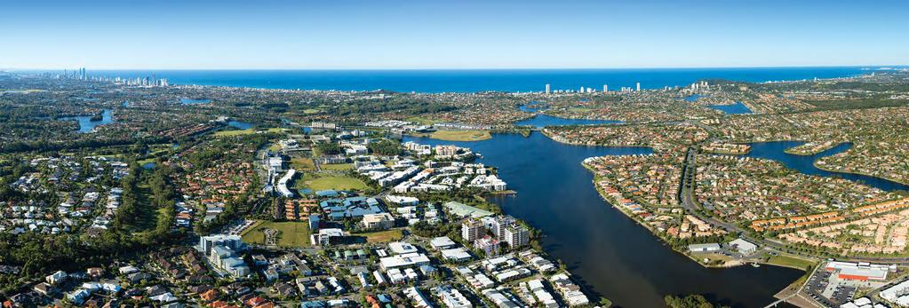AT THE HEART OF IT ALL VARSITY LAKES WALK OR RIDE TO EVERYWHERE Surfers Paradise 12.4km Gold Coast Convention Centre 9.4km Broadbeach 9.