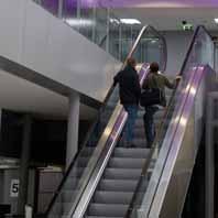 Lifts Escalators Check-in desks People
