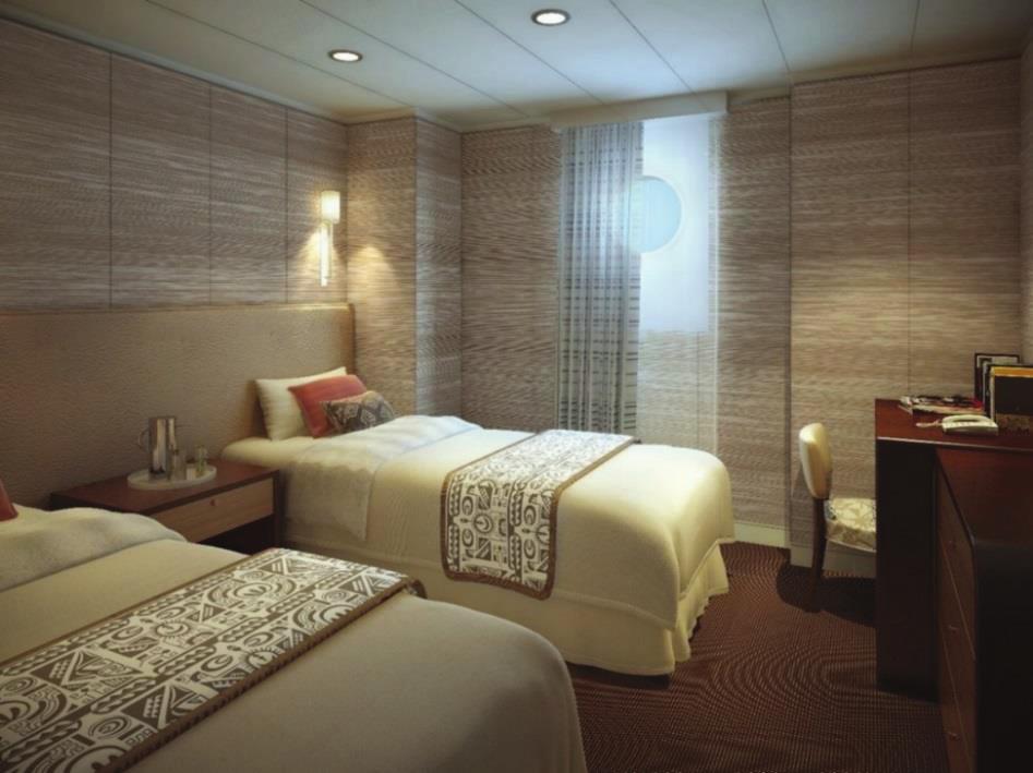 Standard Cabins of 2 persons (32) Exterior cabin (11sqm) with porthole; 1
