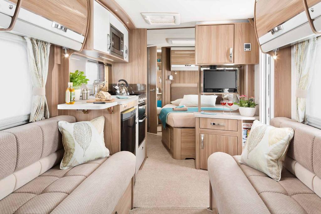 27 28 Touring is about freedom and relaxation and Swift designers have worked hard to ensure the