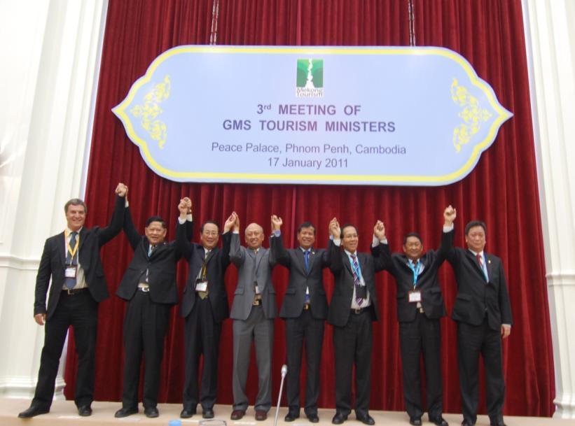 GMS TSS Mid term review 17 January 2011 the 6 Ministers of Tourism