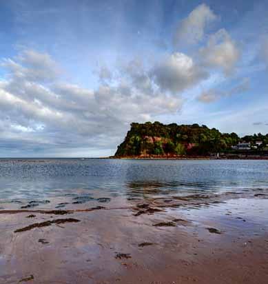 TEIGNMOUTH station Shaldon Distance 3.2 miles A walk from Teignmouth along a traditional promenade before crossing the River Teign by ferry.