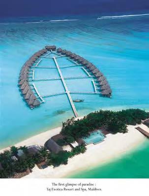 Taj Exotica Resort & Spa, Maldives Fact Sheet Taj Hotels Resorts and
