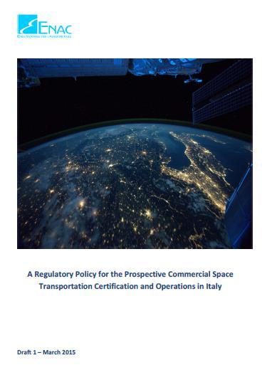 ENAC Policy on Commertial Space Transportation presented