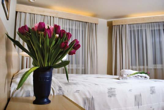 The hotel is an ideal place for people coming here for business or simply to relax.