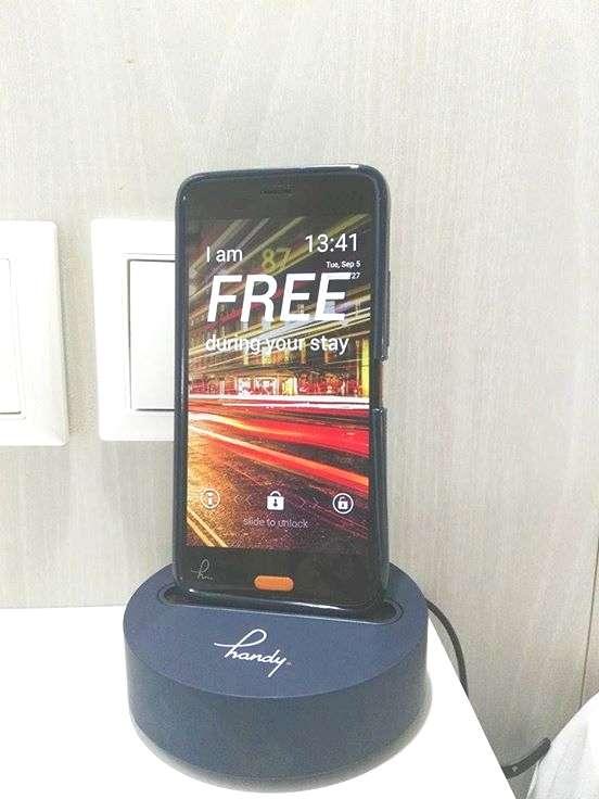 Handy in room smartphone Unlimited and free