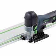 Guide Rails Features FS/2 Many sizes to choose from Festool FS Guide rails are available in eight different lengths from 32 to 16.5 (800-5000 mm), providing the right rail for every application.