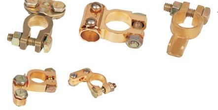 Brass Battery Terminal / Brass Battery Terminals We manufacture and export Brass Battery Terminals. Our range of Cable Glands and Brass items also includes Brass Terminals and other Precision parts.