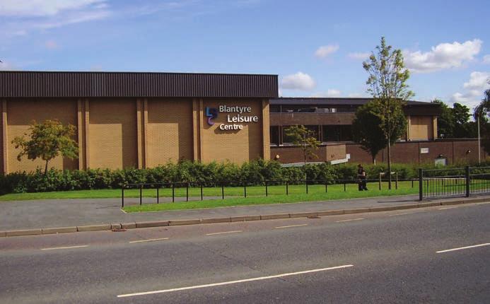 Welcome to Blantyre Leisure Centre This guide provides information about our: 1. Facilities and services 2.