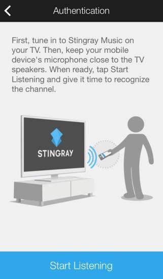 6 Nakon što izaberete svog TV provajdera, aplikacija će tražiti da potvrdite da je vaš TV u blizini.