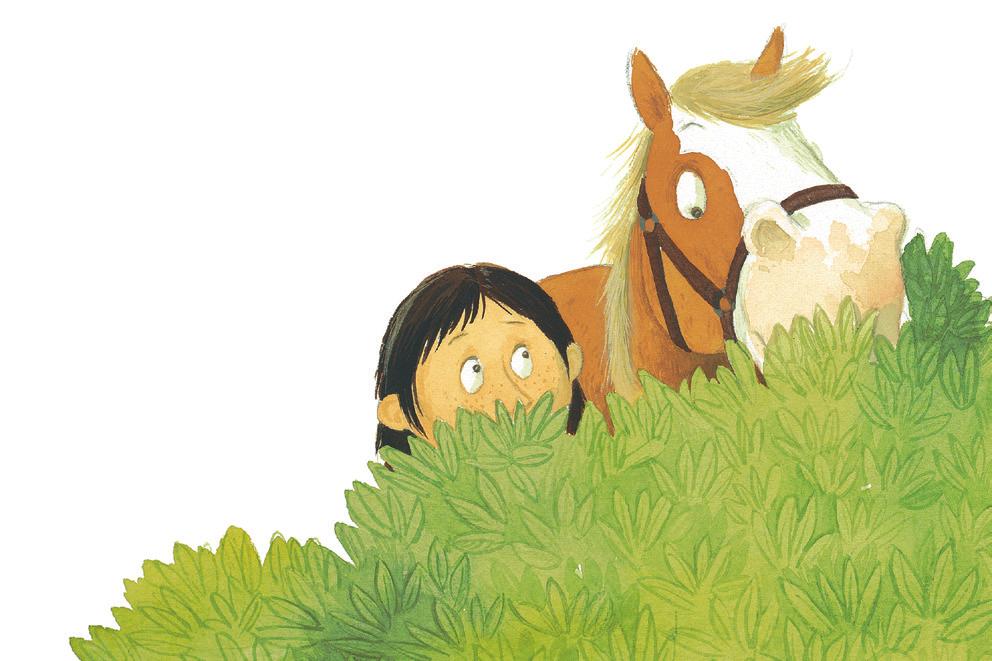 Bramble and Maggie: HORSE MEETS GIRL Babysitting Bramble NAME Maggie relies on a book about horses to understand Bramble s behavior what Mrs. Blenkinsop calls her little ways and what her horse needs.