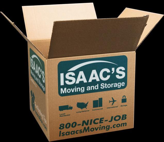 The Isaac s Packing Guide The process of moving house can seem a rather daunting task, but with a little planning and Isaac s trusty movers on your side it can all run remarkably smoothly.