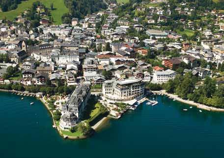 The two legendary holiday resorts Zell am See & Kaprun, embedded in a picturesque Alpine setting, also offer