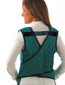 ITEM: 610A / 710A / 810A Adjustable Weight Apron Crisscross shoulder design keeps apron in place