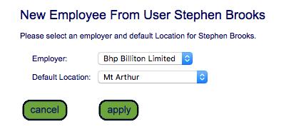 Step 4 From the dropdown fields, select the employee