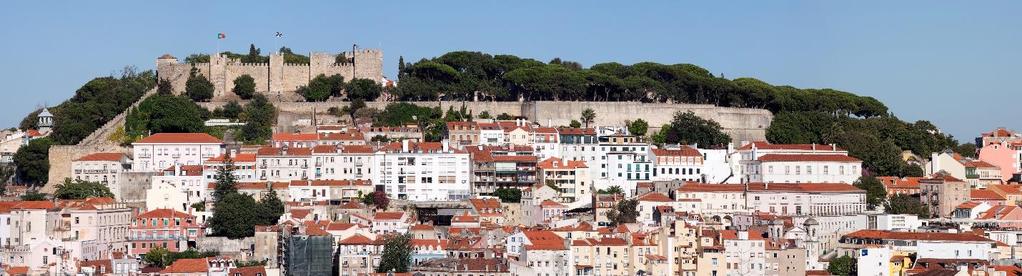 5 São Jorge Castle Located in Lisbon, Portugal History: The hill that São Jorge Castle (Saint George Castle) sits on has supposedly been used as a site of fortifications for thousands of years,