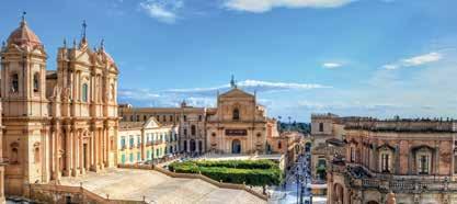 The city was completely destroyed in the 1693 earthquake and rebuilt to become The Capital City of Sicilian Baroque. SYRACUSE has come to epitomize Greek culture in Sicily, Magna Grecia.
