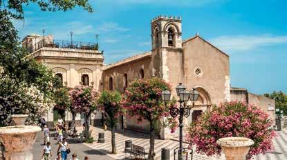 TAOrmina & Mt. Etna Taormina - Sicily s prime tourist resort was discovered by the British aristocracy in the mid 1800s.