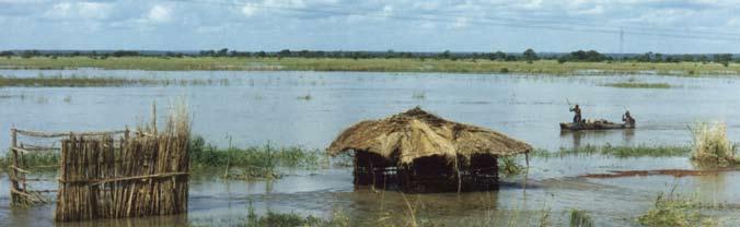 between Beira and Chimoio. The flood of 2001 is the highest observed flood at the Pungwe Bridge flow gauging station since the commencement of observations in the 1950s.