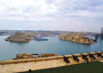 walk 1 VIEW FROM UPPER BARAKKA GARDENS There is much to see and experience in Valletta.