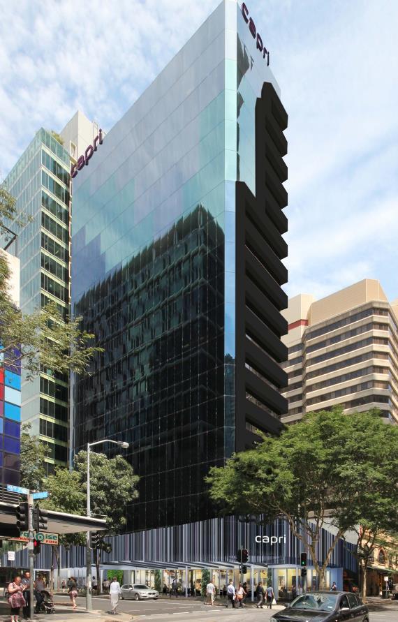 FRASERS HOSPITALITY Frasers Hospitality, Singaporean hotel owner-operator acquired 80 Albert Street Sought to convert office to 240-key hotel At the time, the City Plan