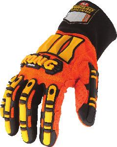 Offers back of hand, knuckle, finger and thumb protection with impact absorbing Thermoplastic Rubber. Machine Washable.
