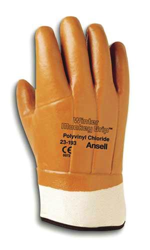 SPECIAL PURPOSE - DRIVERS / ASPHALT USES See each glove for special use Ansell Winter Monkey Grip Uses Transport drivers and those handling petroleum based materials and hoses, collecting samples in