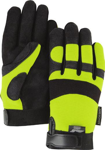 93/pair Orr Brand Mechanics Mechanics Glove with Armor Skin Synthetic Leather.