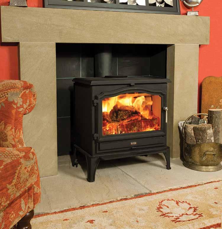200 8.5kW This stunning 8.5kW stove is constructed from cast iron and high grade steel and features Afterburn our precision secondary air control system.