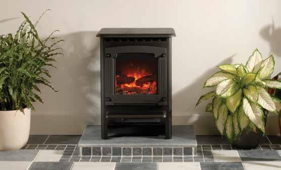 Electric Marlborough Small Electric Marlborough Featuring the same distinctive styling as the Gas Marlborough, the two electric versions offer you an amazingly realistic log-effect fire at the touch