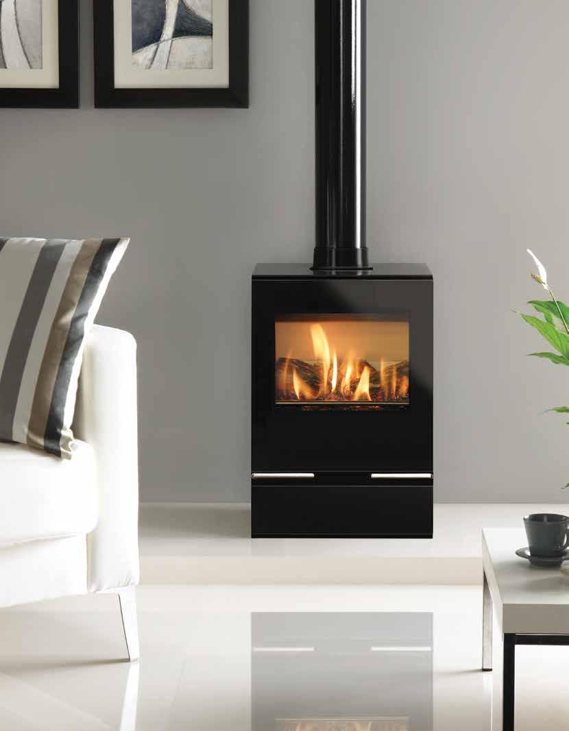 36 Gas Riva Vision Midi conventional flue with