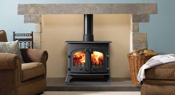 High-Output Boilers Devon and County Multi-fuel Boiler Stoves County 60HB Key Facts: Devon 50HB County 60HB County 80HB Multi-fuel with external riddling Airwash Nominal heat output to room 4.9kW 7.