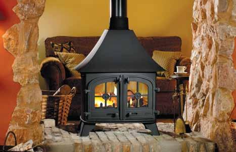 Double-Sided Wood, Multi-fuel and Gas Stoves There can be few sights as inviting or reassuringly evocative, especially on a cold winter s night, as the roaring fire of a Yeoman double-sided stove