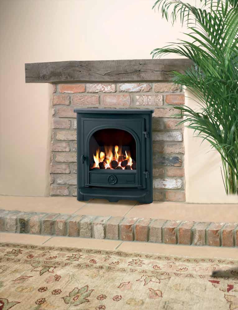 Dartmouth Inset Gas Fires Offering the familiar family look of Yeoman stoves and the latest high-efficiency heating, the Dartmouth is an inset convector gas fire that very much blends traditional