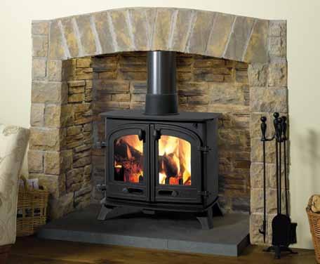 Exe Wood and Multi-fuel Stoves Compact yet versatile, the Exe offers you an extensive choice of styling options as well as an optional boiler that can provide domestic hot water.