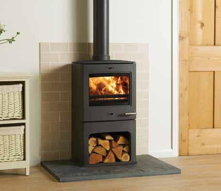 CL5 Midline Multi-fuel Stove One of the latest additions to the Yeoman range, the new CL5 Midline has been designed with an integrated log store and like all CL Stoves features a subtly curving cast