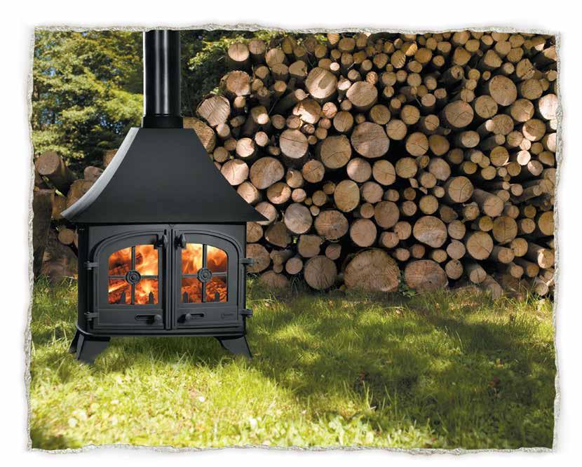 Woodburning & Multi-fuel Stoves & Fires County woodburning with high canopy 4 Wood & Multi-fuel Stoves All Yeoman stoves are designed to burn wood and smokeless fuels and have been independently
