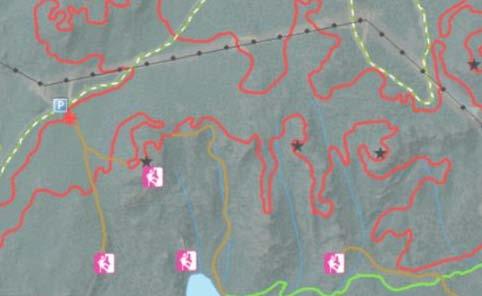Barbour Tails with proposed cycling, green, and hiking trails. 16.0054.