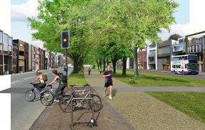 9.2.2 Street space becomes attractive when it is transformed into places and space for people with easy access to high quality public transport and walking and cycling networks.