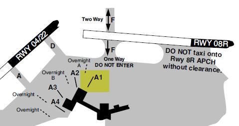 KELP / ELP EL PASO INTL EL PASO, TX IATA ICAO TERMINAL MAP AND GATE LOCATIONS ELP GATES A1 EL PASO ELP KELP General Runway Restriction Runway