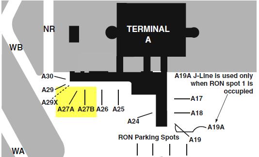 KIAH / IAH GEORGE BUSH INTERCONTINENTAL/HOUSTON HOUSTON, TX IATA ICAO TERMINAL MAP AND GATE LOCATIONS IAH GATES A27A, A27B HOUSTON IAH KIAH General None Arrival Authorized RNAV RNP Approach