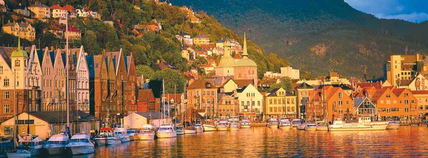 Bryggen, Bergen ARRANGEMENTS ABROAD IN THE WAKE OF THE VIKINGS n JULY 10 21, 2018 RESERVATION FORM To reserve a place, please call Arrangements Abroad at phone: 212-514-8921 or 800-221-1944, fax:
