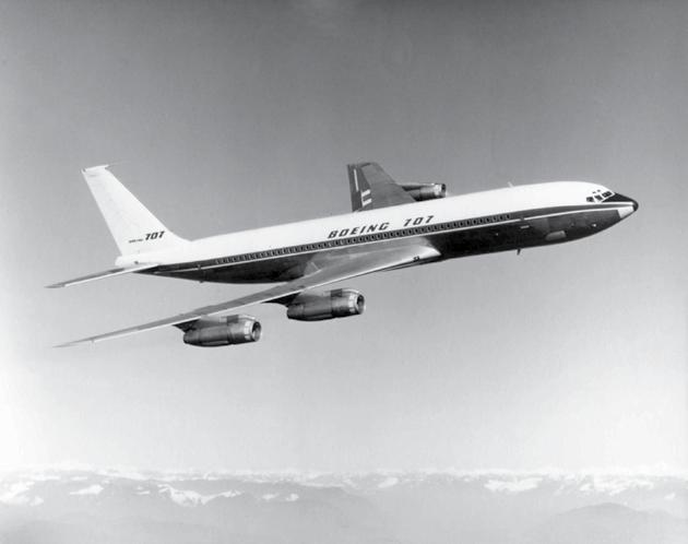 IN THE YEAR 1958 the Boeing 707 ushered in the jet age.