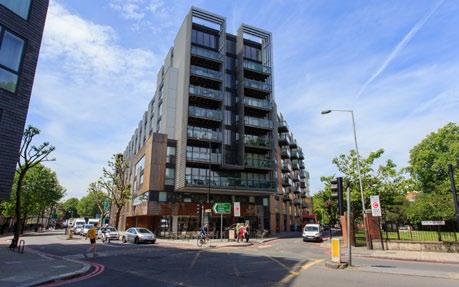 Scheme, Vauxhall SW8 180 bedroom upscale hotel, situated within the lower floors of a substantial tower.
