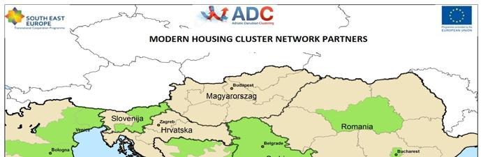 Institute for Economic Forecasting Transnational Cluster in the Modern Housing Sector Figure 4 Source: Adriatic Danubian Clustering (ADC) Project DVD 2012, ADC BEST OF, Contribution of Institute for