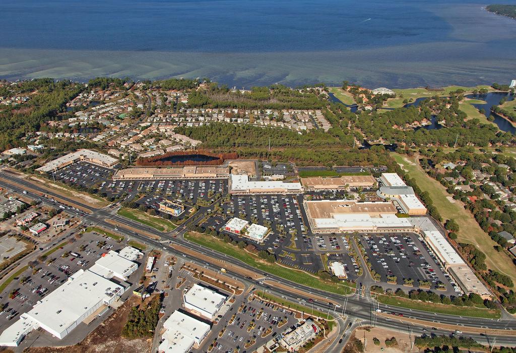 AERIAL OVERVIEW SILVER SANDS PREMIUM OUTLETS